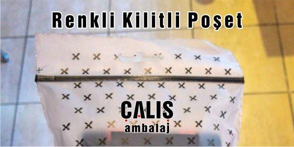 Her Renk Kilitli Poşet