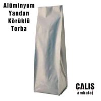 Gümüş Renkli Alüminyum Yandan Körüklü Torba