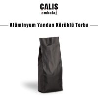 Mat Siyah Alüminyum Yandan Körüklü Torba