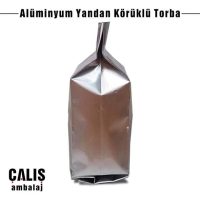 Gümüş Renk Alüminyum Yandan Körüklü Torba