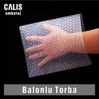 Bantsız ve kapaksız şeffaf balonlu poşet.