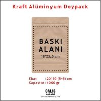 20x30 cm Kraft Alüminyum Doypack