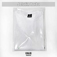 Yeşil dönüşüm baskılı PP jelatin torba.