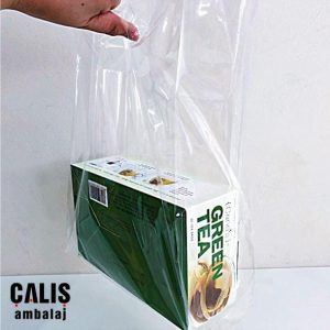 Baskısız şeffaf PP jelatin poşet.