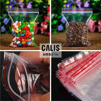 İçinde şekerleme ve yeşil çay olan kilitli torba örnekleri.