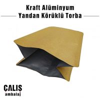 Kraft Alüminyum Yandan Körüklü Torba