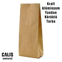 Kraft Alüminyum Yandan Körüklü Torba