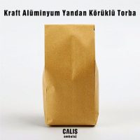Kraft Alüminyum Yandan Körüklü Torba