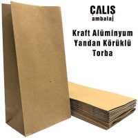 Kraft Alüminyum Yandan Körüklü Torba
