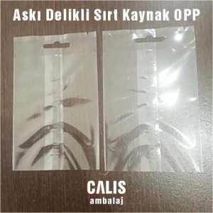 Meksika şapka askı delikli sırt kaynak OPP