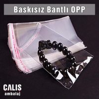 Küçük ebatlı Şeffaf Bantlı OPP Torba içinde tespih hediyelik eşya mevcut.