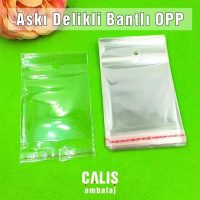 Küçük ebat askı delikli Bantlı OPP Torba numuneleri.