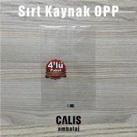 4'lü Paket için tasarlanan baskılı sırt kaynak OPP poşet. Şeffaf torba üzerinde 6 renk baskı mevcut.